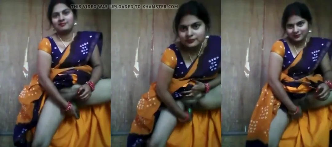 साड़ी उठाकर ककड़ी से चूत चोदती हुई खूबसूरत भाभी की देसी क्लिप