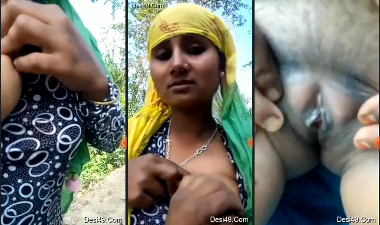 देहाती प्रेमिका ने मैक्सी उतारकर दिखाए बड़े बूब्स और खुली चूत की गांव वाली क्लिप