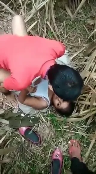 खेत में लफंगे लड़कों को चोदने दे रही गांव की लड़की देसी चुदाई वीडियो — screenshot 2