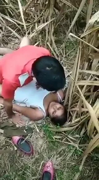 खेत में लफंगे लड़कों को चोदने दे रही गांव की लड़की देसी चुदाई वीडियो — screenshot 4