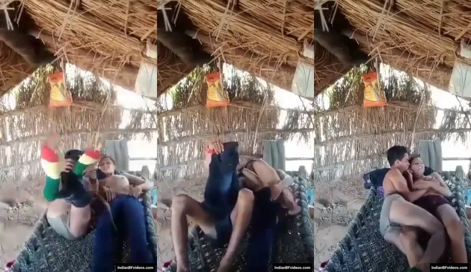 शहर से आए कजिन्स ने गांव की झोपड़ी में देसी लड़की से सेक्स किया