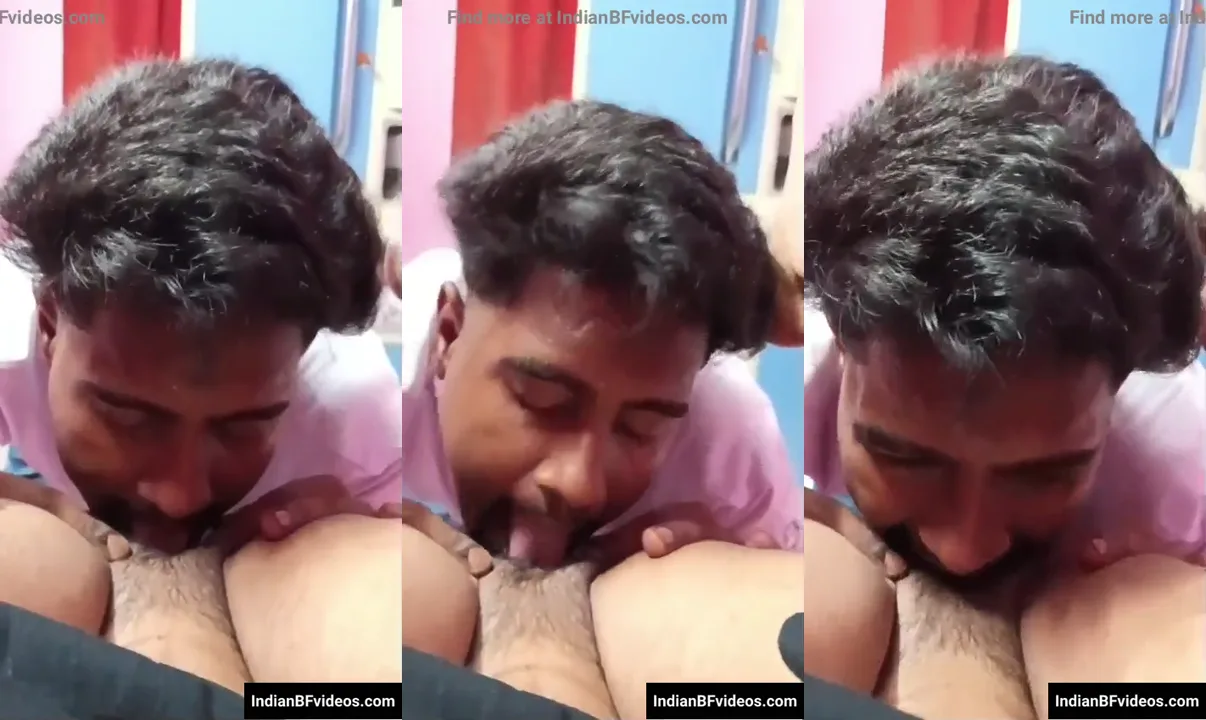 ठरकी लड़के ने गर्लफ्रेंड की चूत कुत्ते जैसा चाटा बेडरूम में देसी चुदाई MMS