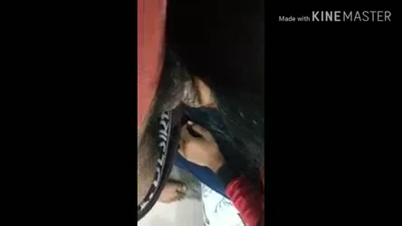 कामवाली की बेटी की चूत और मुंह में मोटा लंड डालकर देसी सेक्स चुदाई हिंदी बीएफ वीडियो — screenshot 5