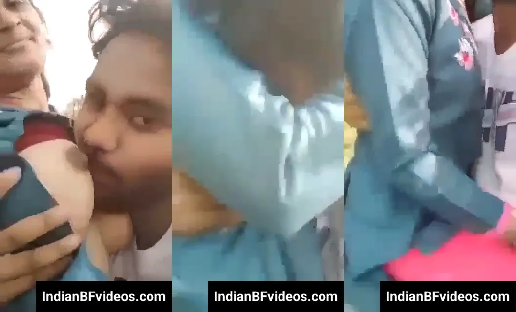 जंगल में गर्लफ्रेंड के टाइट बूब्स चूसता गांव का लड़का देसी सेक्स MMS