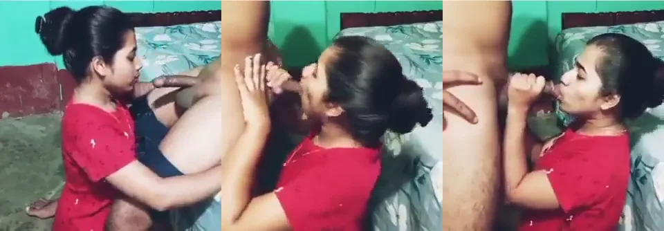 गर्लफ्रेंड ने लंड चूसा फिर बॉयफ्रेंड ने मुंह में चोदा ब्लोजॉब बीएफ