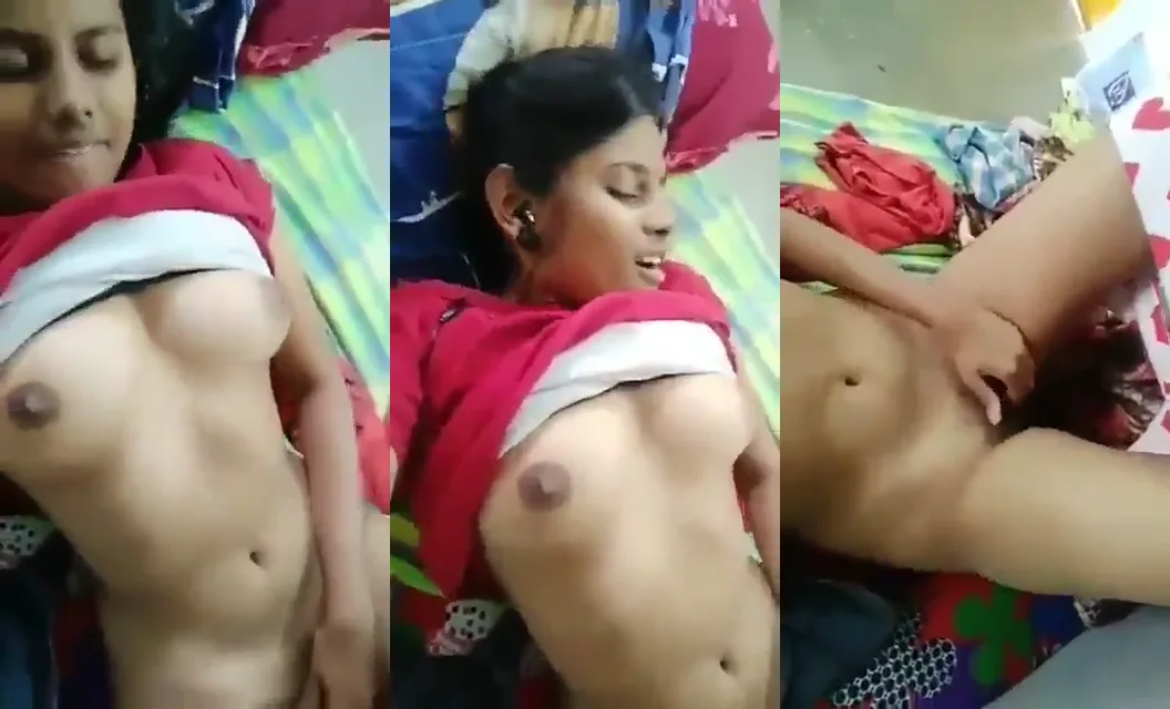हॉस्टल वाली देसी लड़की ने पायजामा नीचे सरकाकर बॉयफ्रेंड के लिए बनाया मास्टरबेशन सेल्फी MMS वीडियो
