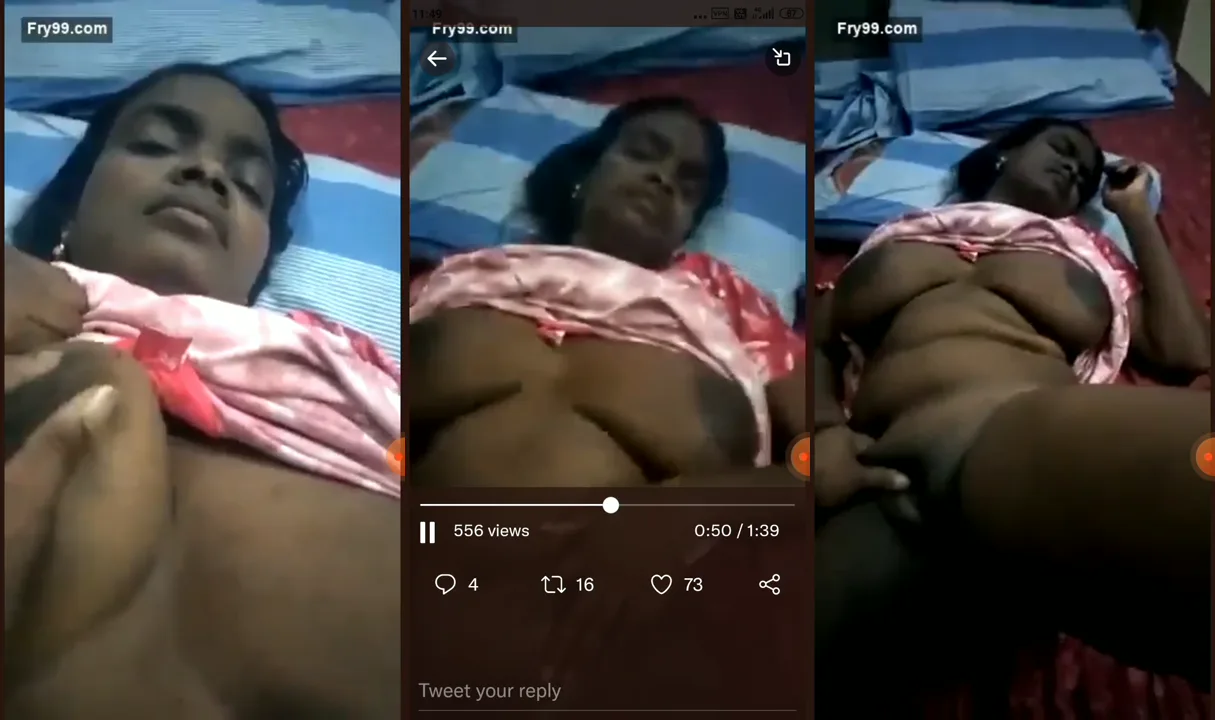 कन्नडा औरत की चूत का दाना रगड़कर उसे तड़पा डाला वीडियो