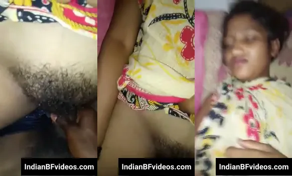 झाँटो वाली चूत वाली मासूम लड़की को बॉयफ्रेंड लंड घुसा चोदता देसी सेक्स गांव MMS बेडरूम