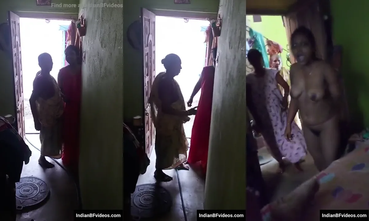 घरवालों के सामने नंगी होकर बड़े बूब्स दिखाती भाभी की गांव की चुदाई क्लिप