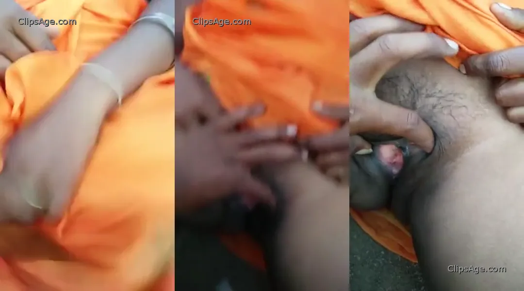 देहाती चाची की चूत खोलकर देखी गांव की चुदाई वीडियो