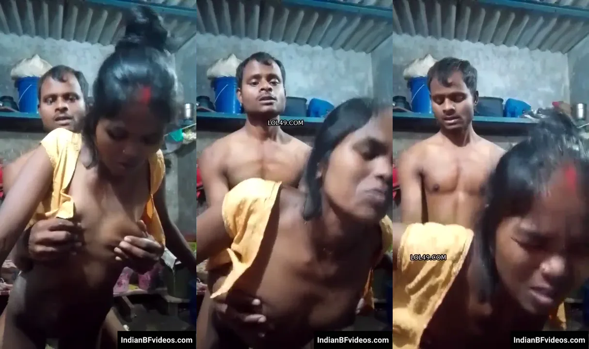 विलेज कपल स्टैंडिंग पोज में कैमरा सामने हार्ड चुदाई बीवी की चुत चोदता पति देसी MMS