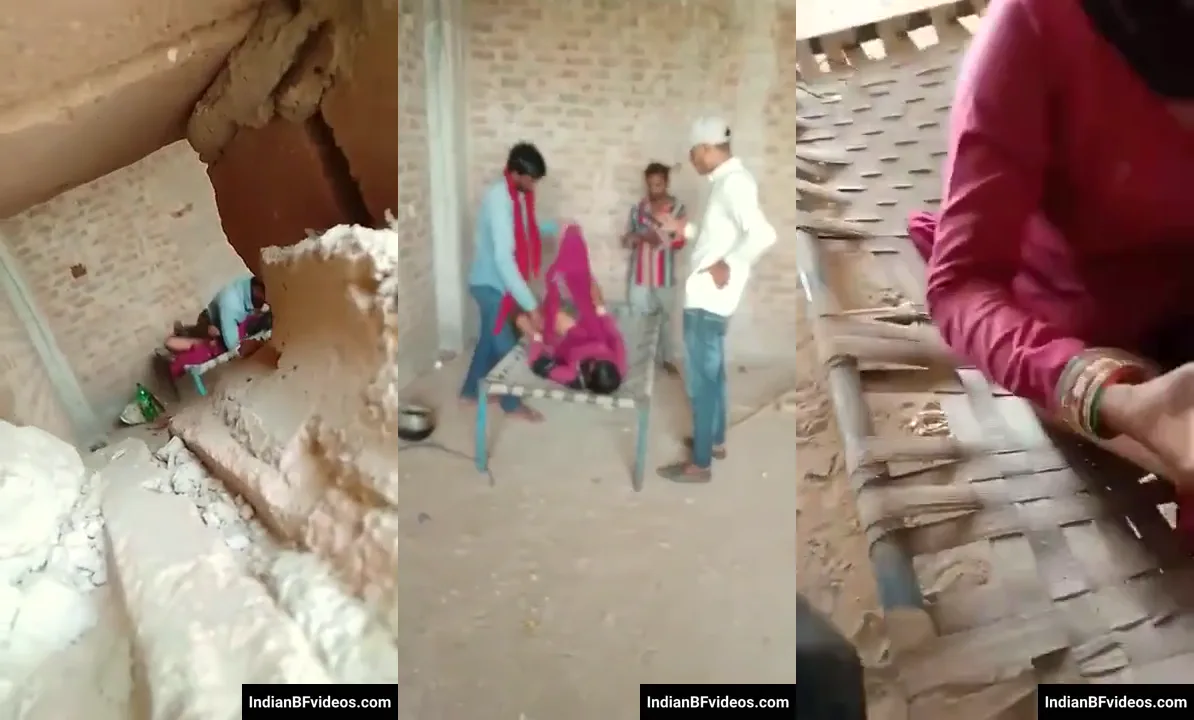 बंजर मकान में कपल की चुदाई गांव वालों ने पकड़ ली देसी सेक्स हिंदी बीएफ MMS चुदाई