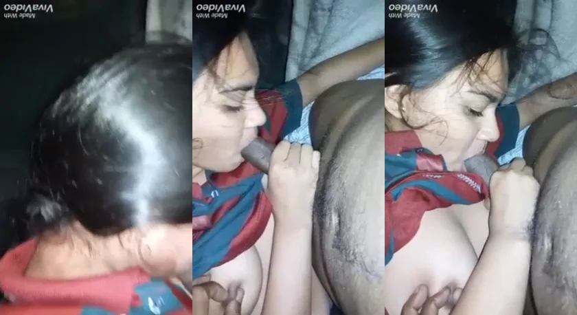 हॉट साली ने जीजा का काला लंड चूसते हुए एमएमएस ब्लू फिल्म बनाया