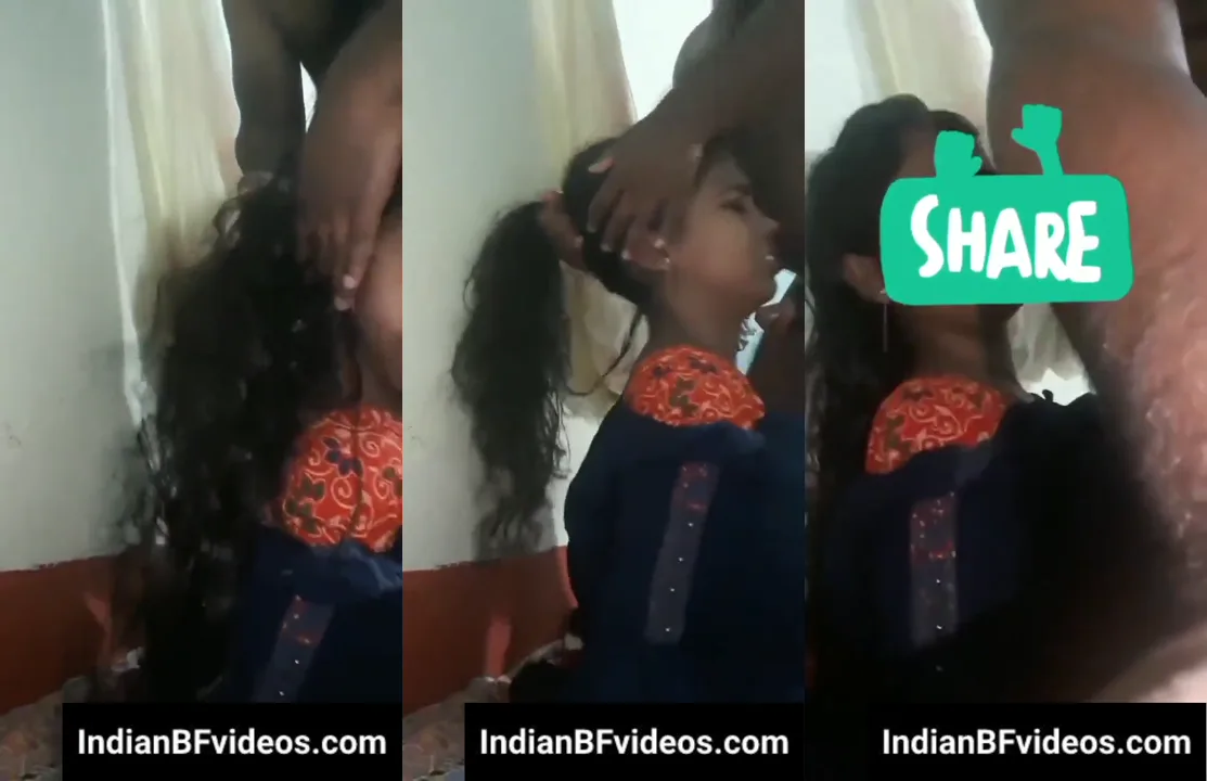 पेटू अंकल ने भतीजी का मुंह चोदा दीवार से लगाकर देसी माउथ फकिंग बीएफ