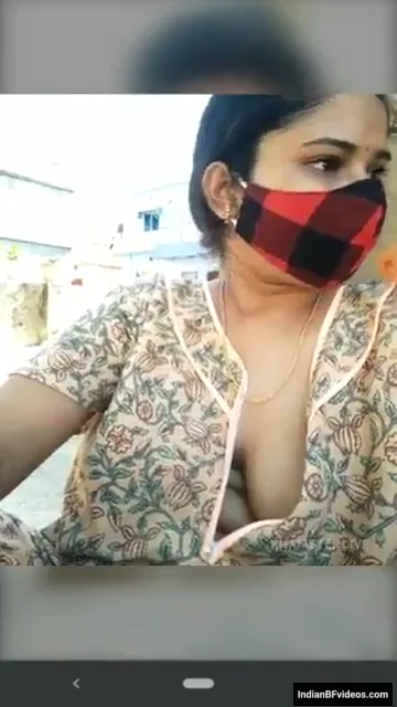 गाउन वाली बीवी ने एक्स बॉयफ्रेंड के लिए नंगा MMS बनाया — screenshot 5