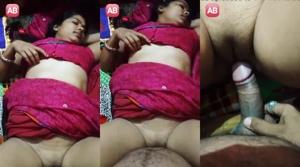 गुलाबी साड़ी और पेटीकोट ऊपर उठाकर लेटी देसी बीवी की चूत चुदाई हिंदी बीएफ वीडियो