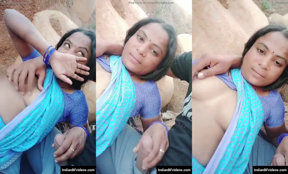 क्यूट देहाती भाभी का आउटडोर फन जंगल में जवान आशिक से देसी चुदाई