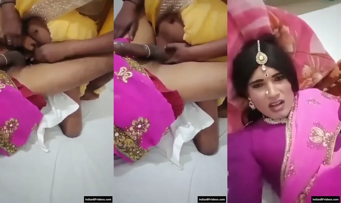 देसी किन्नर अपने साथी के लंड से गांड चुदवाता हुआ गे सेक्स MMS वीडियो