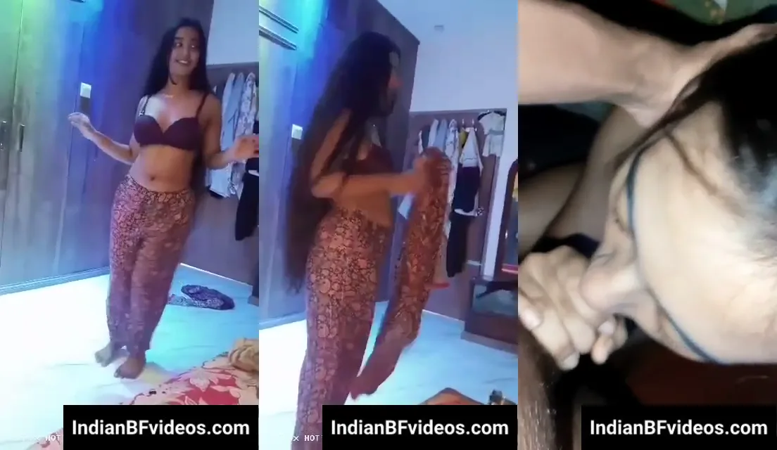 लंबे बालों वाली सेक्सी गर्लफ्रेंड ने बेडरूम में हॉट डांस दिखाकर बॉयफ्रेंड के मोटे लंड की देसी चुदाई की