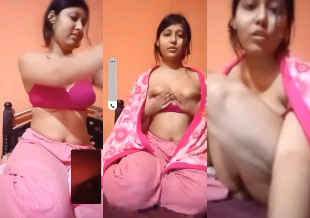 वीडियो कॉल पर बॉयफ्रेंड को बडे बूब्स और चूत दिखाती देसी लड़की सेक्स वीडियो