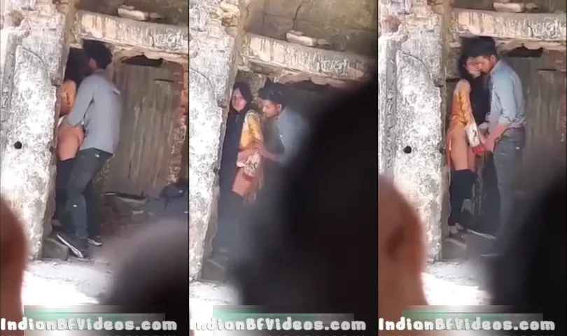 देसी गर्ल ने बॉयफ्रेंड से खंडर के अंदर चूत चुदवाई देसी एमएमएस वीडियो