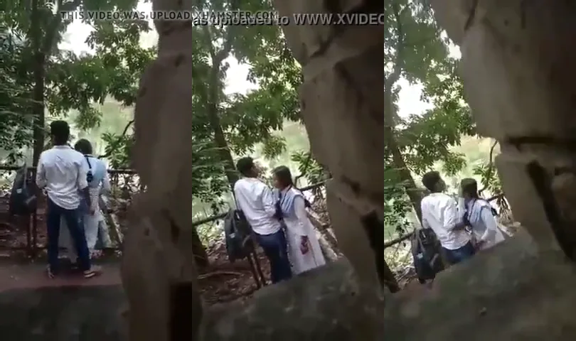 कॉलेज लवर्स की पार्क में छुपकर देहाती चुदाई फिल्माई एमएमएस वीडियो