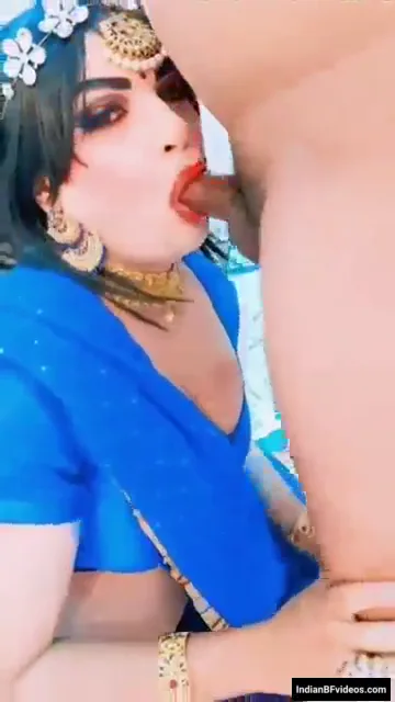 सुन्दर किन्नर ने देसी आदमी का लंड चूसा गे सेक्स वीडियो — screenshot 4
