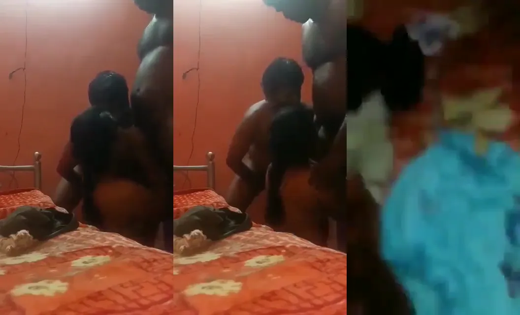 बेडरूम में इंडियन पति बीवी के साथ मिलकर गैर मर्द का लंड चूसा ककोल्ड थ्रीसम हिंदी बीएफ