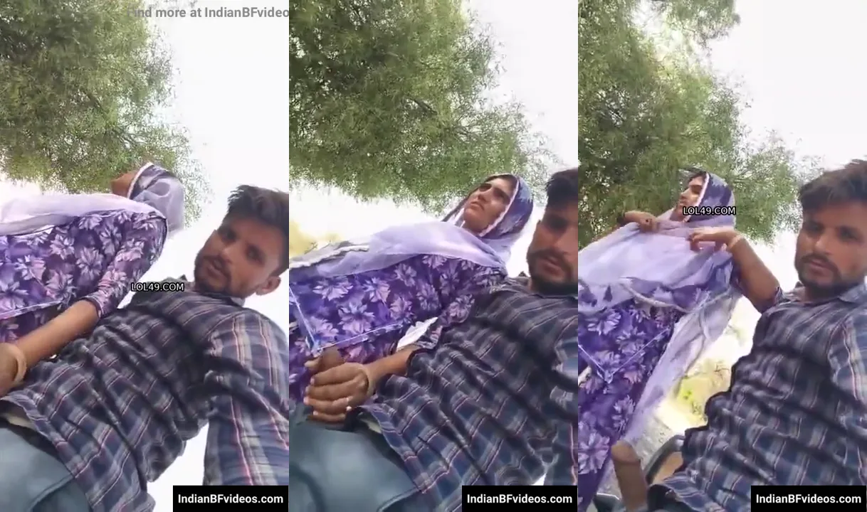 राजस्थानी गांव में भाभी ने आउटडोर पेड़ के नीचे ब्लोजॉब दी जवान आशिक को देसी MMS