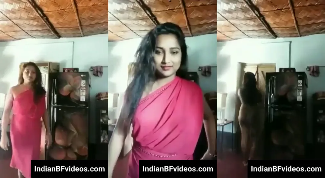 ब्यूटीफुल लड़की ने साड़ी उतारकर सेक्सी अदाओं से न्यूड वीडियो बनाया देसी बीएफ