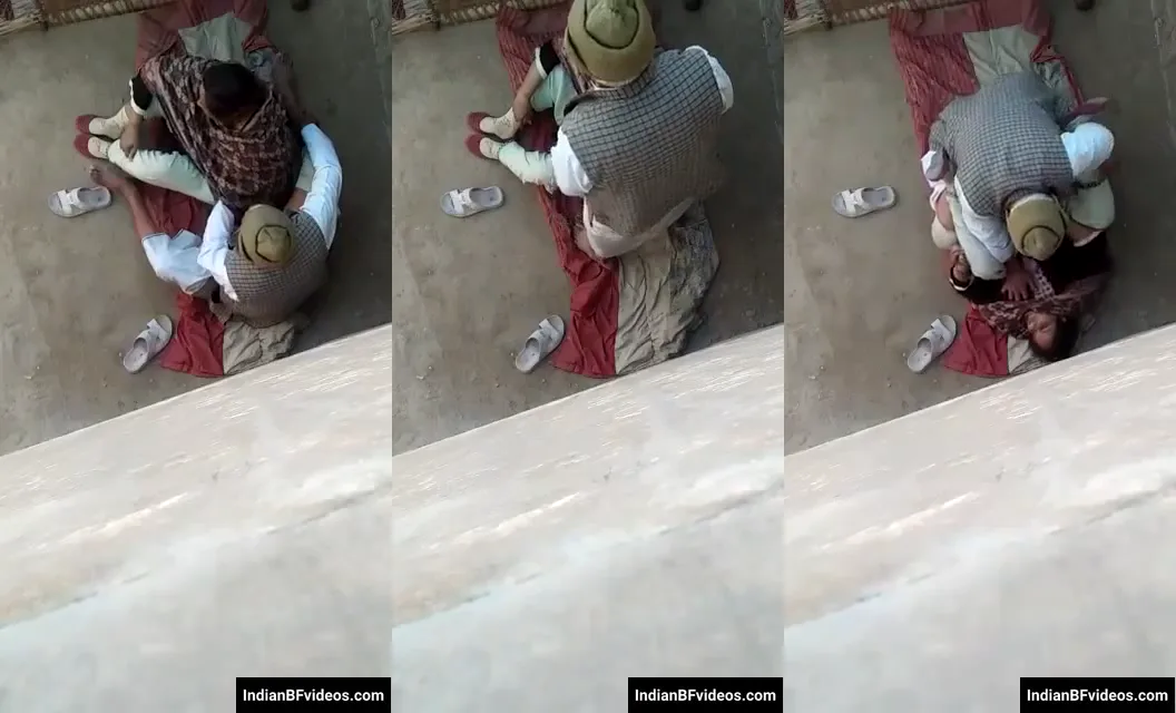 ठरकी मुस्लिम दादा ने पड़ोसन आंटी की घर के आँगन में देसी हार्ड चुदाई MMS हिंदी बीएफ