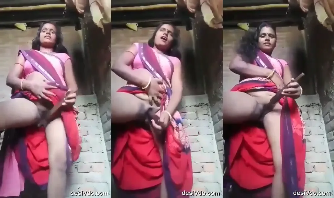 भोजपुरी भौजी ने साड़ी उठाकर बेलन से चूत चोदी देसी चुदाई वीडियो