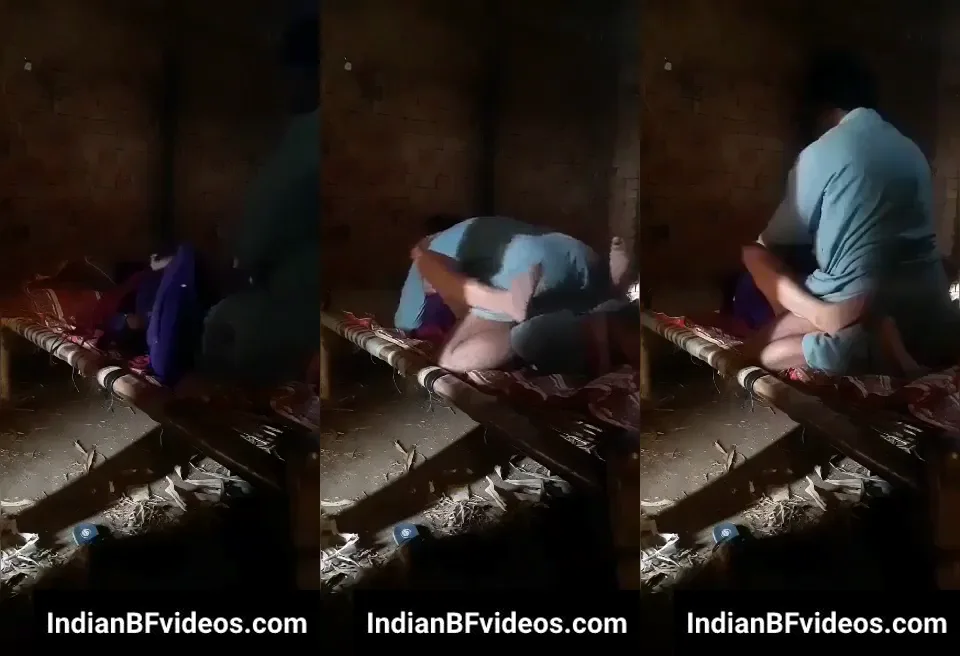 गाँव के मुस्लिम देवर भाभी की झोपड़ी में खटिया पर जोरो से चुदाई देसी एमएमएस