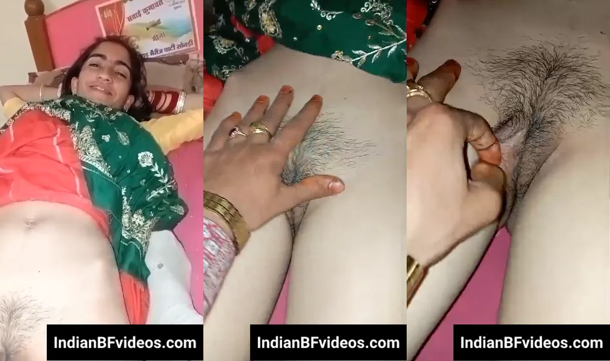 विलेज भाभी की सेक्सी चूत का वीडियो बनाता प्रेमी फिर उंगली डाल चुदाई करता देसी MMS