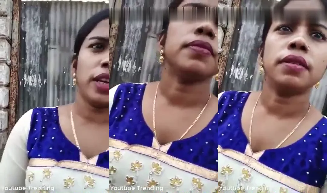 गली में रंडी के साथ चुदाई की बातें हिंदी में बोलते हुए MMS