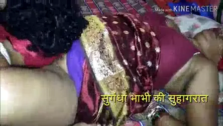 सुगंधा भाभी सुहागरात में पति से जमकर देसी चुदाई ब्लू फिल्म — screenshot 10