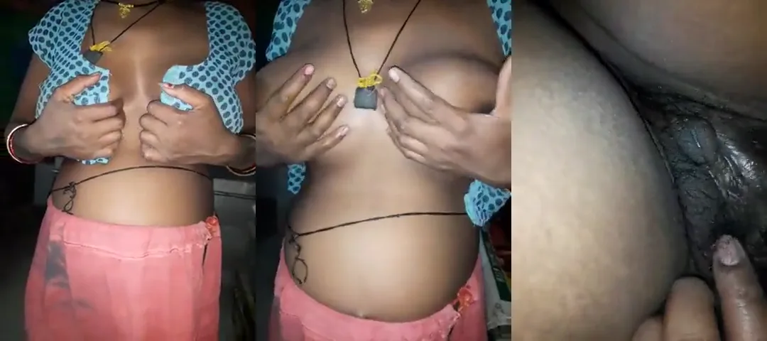 बीवी ने ब्लाउज खोलकर बड़े बूब्स और काली चूत दिखाई हिंदी बीएफ