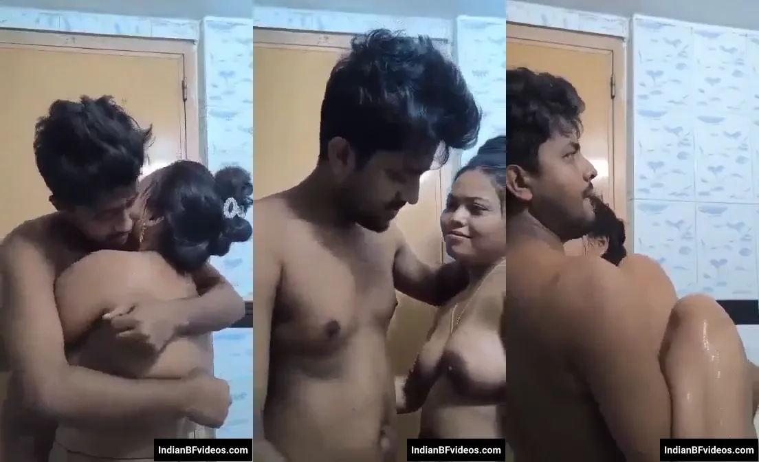 देसी यंग कपल ने बाथरूम में नंगी होकर जोरदार चुदाई की बाथरूम सेक्स MMS हिंदी बीएफ