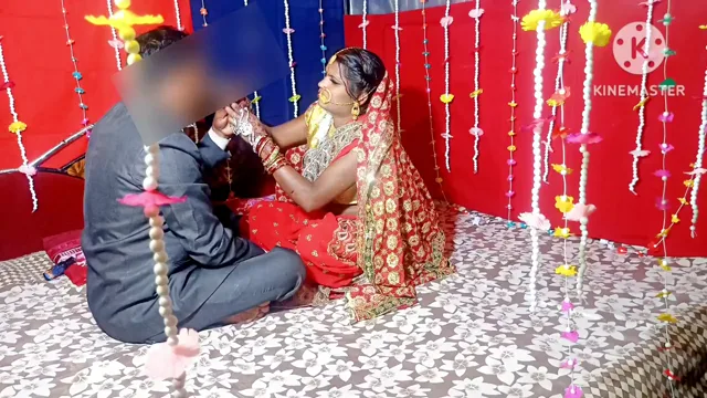 नये नवेले देसी जोड़े की सुहागरात में हार्ड चूत चुदाई हिंदी बीएफ सेक्स वीडियो — screenshot 1