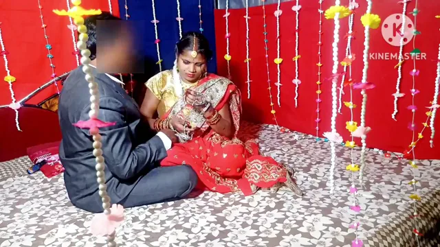 नये नवेले देसी जोड़े की सुहागरात में हार्ड चूत चुदाई हिंदी बीएफ सेक्स वीडियो — screenshot 2