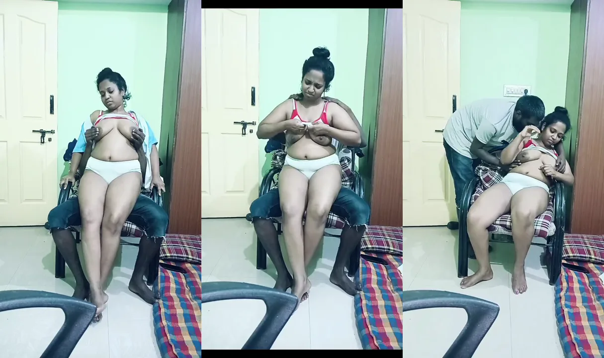 बेडरूम में कुर्सी पर गर्लफ्रेंड को बिठाकर बॉयफ्रेंड ने बड़े चूचियों को चूसा देसी सेक्स हिंदी बीएफ MMS