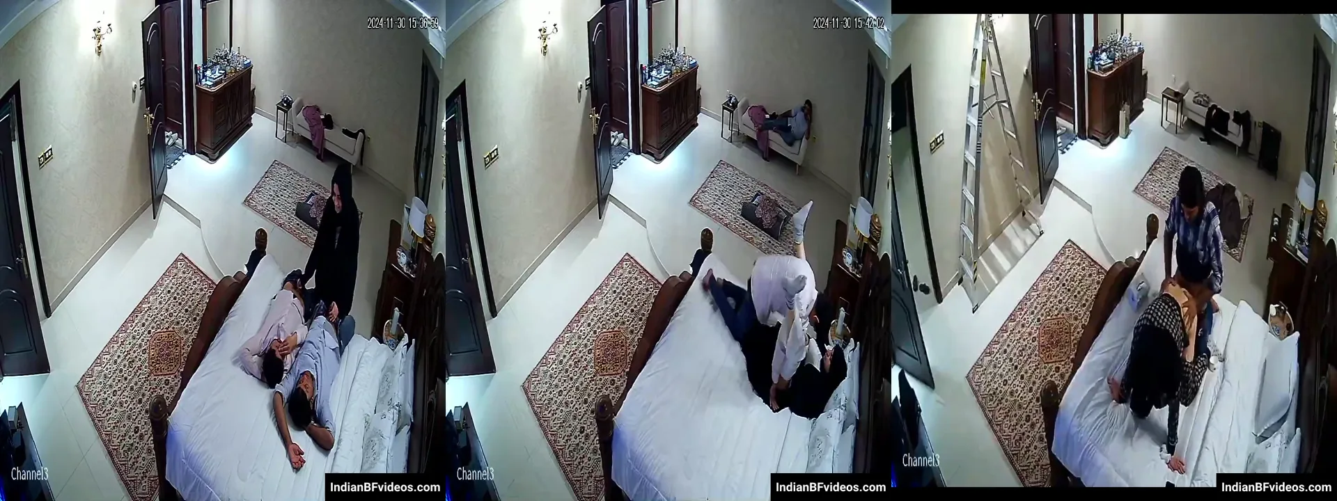 मुस्लिम हिजाबी भाभी का थ्रीसम वायरल फैमिली सेक्स