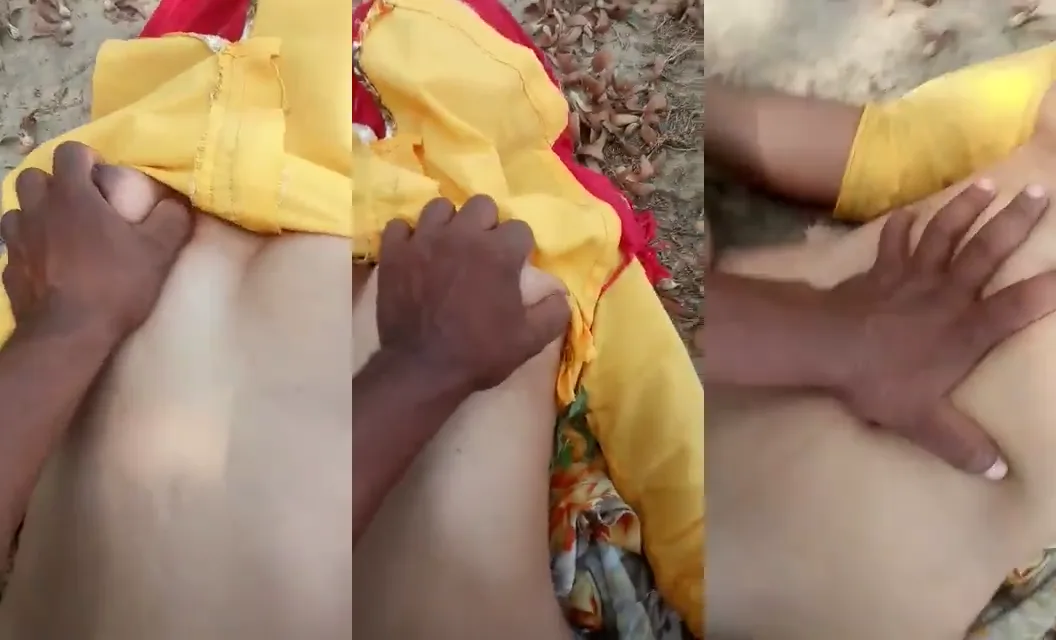 खुली जगह पत्थर पर देहाती औरत की हार्ड चूत चुदाई वाला गांव का देसी एमएमएस