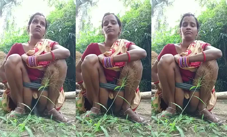 देहाती औरत ने सामने से मूतने वाला गंदा देसी MMS सेक्स वीडियो बनाया