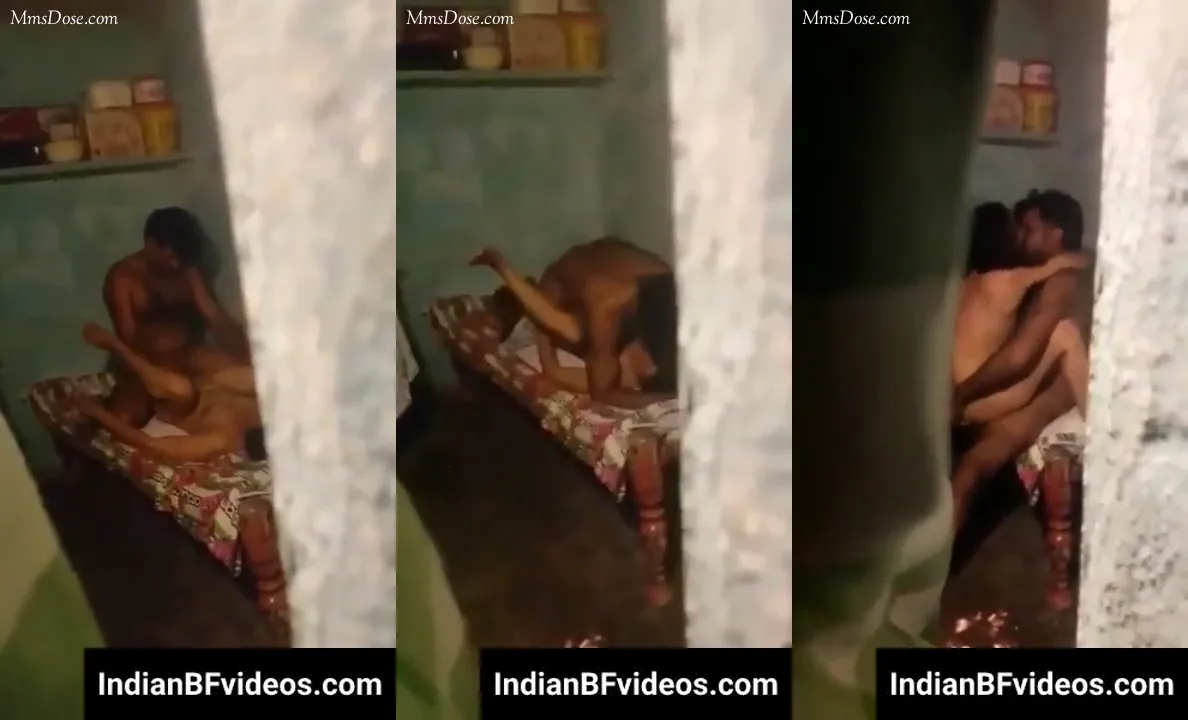 बहू को आशिक के साथ चुदते देख ससुर ने छुपके से गांव के घर में MMS बनाया